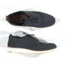 Cole Haan OriginalGrand Stitchlite Wingtip Oxfords Mens Size 9.5 Gray C27961