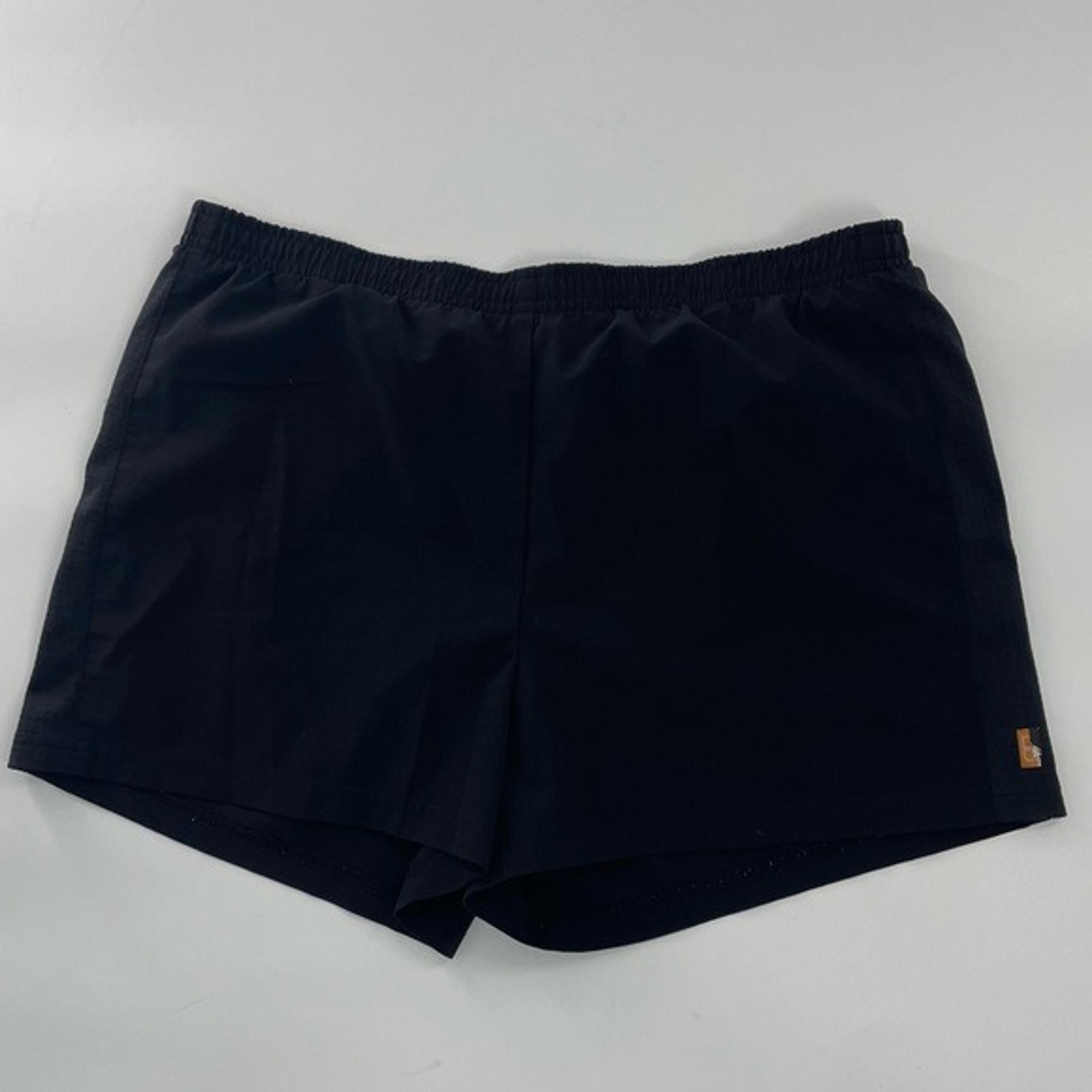 Women’s LUCY Black Lined Athletic Work Out Running Shorts with Inner Pocket S