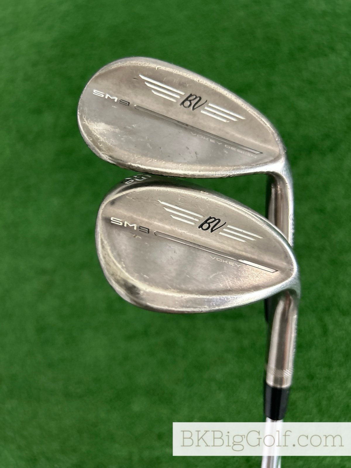Titleist Vokey SM9 Brushed Steel 2 Wedge Set (54 & 58