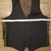 Vintage Western H Bar C 3 Piece Brown Pinstripe Suit