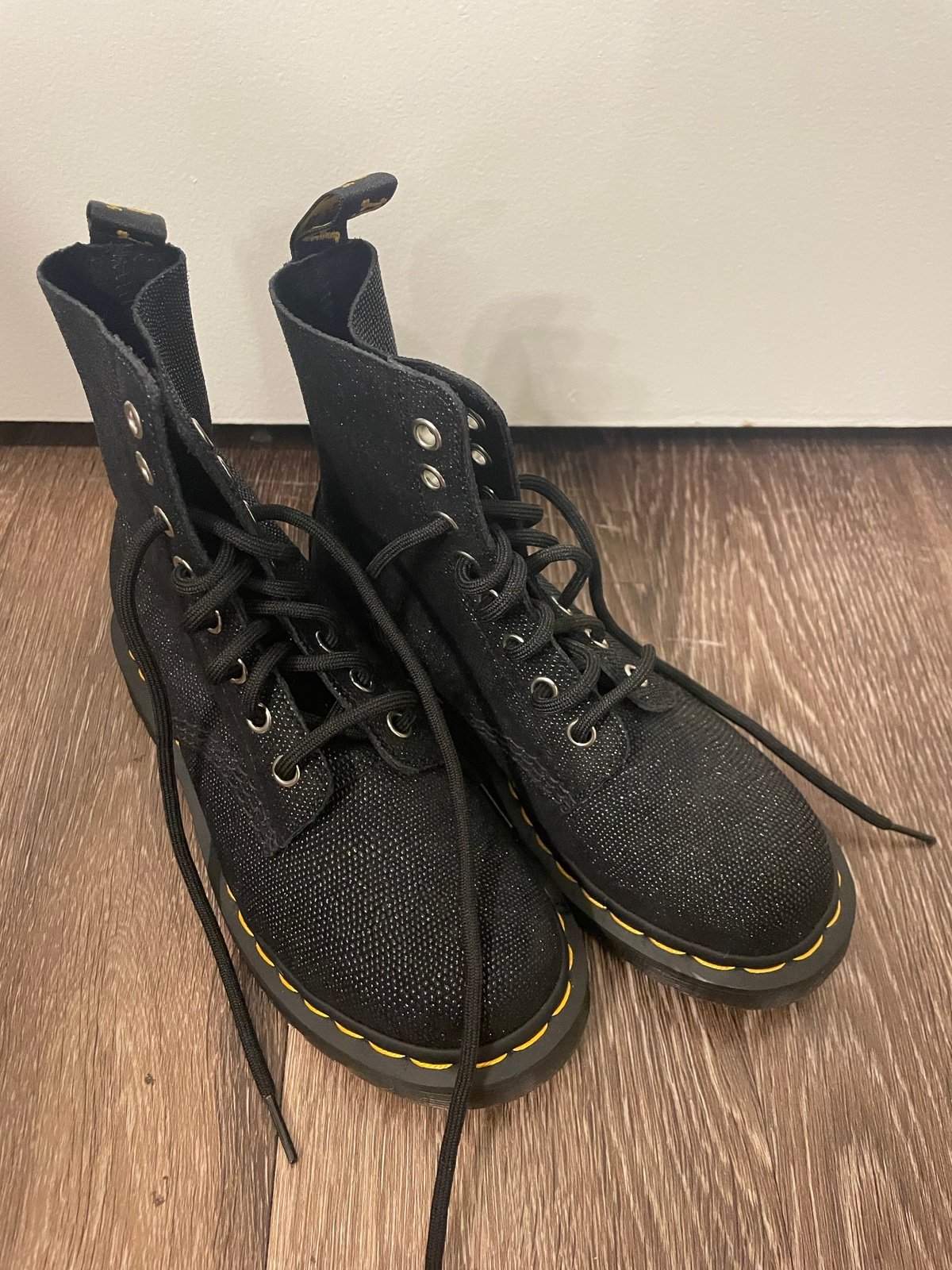 Size 5 Dr. Martens Black Bejeweled Boots