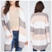 Popcorn color blocked sweater Size S/M