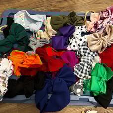 Baby girl bows bundle