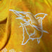 Liberty House Sarong Wrap Swimsuit Coverup One Size Yellow Fish Print Fringe