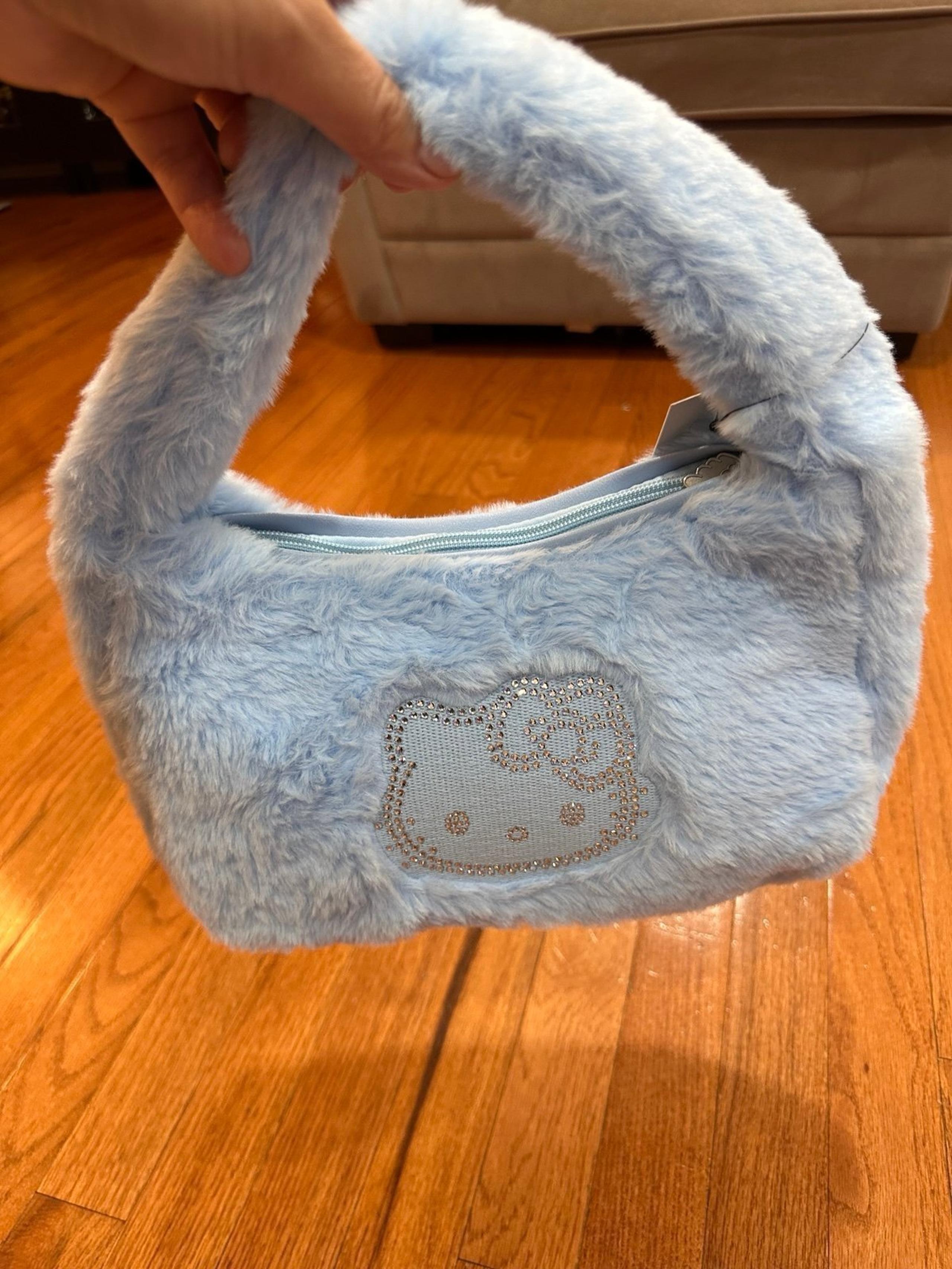 Faux Fur Hello Kitty Handbag Christmas winter edition