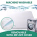 Queen Cool Gel 3 Inch Memory Foam Mattre