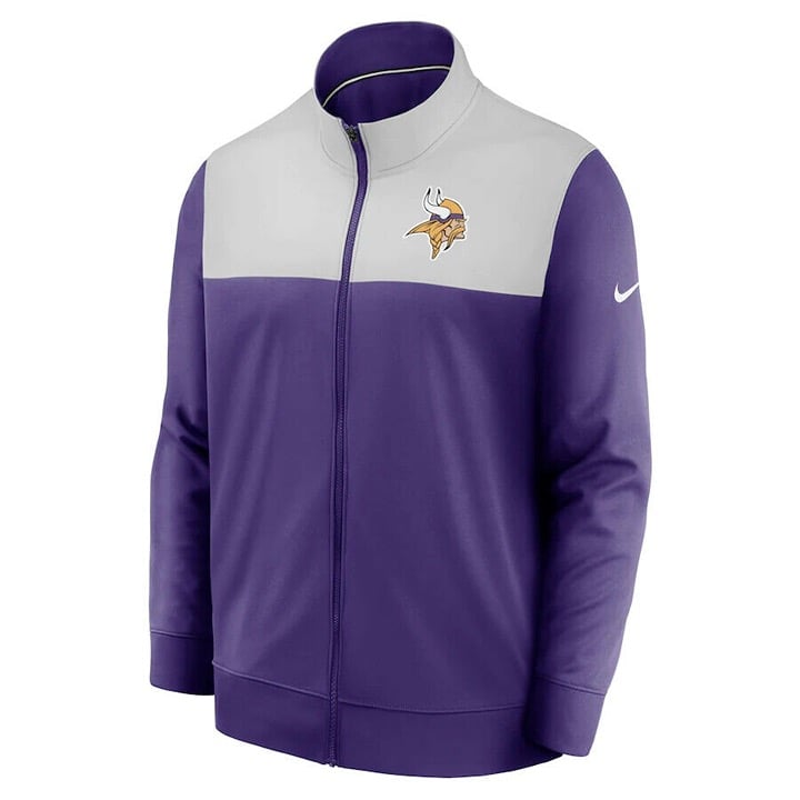 NWT men’s size large nike Minnesota Vikings Coaches Sideline Jacket NFL playoffs
