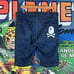 Y2K Bape Crossbones Jean Shorts Size 36