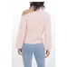 Generation Love Dakota Wool Pearl Sweater in Powder Pink Sz M