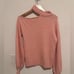 Generation Love Dakota Wool Pearl Sweater in Powder Pink Sz M