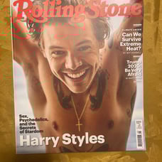 Rolling stone magazine Harry styles