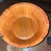 Decor 12” x 12” x5” wood decorative Lichtenberg fractal unique designed bowl .