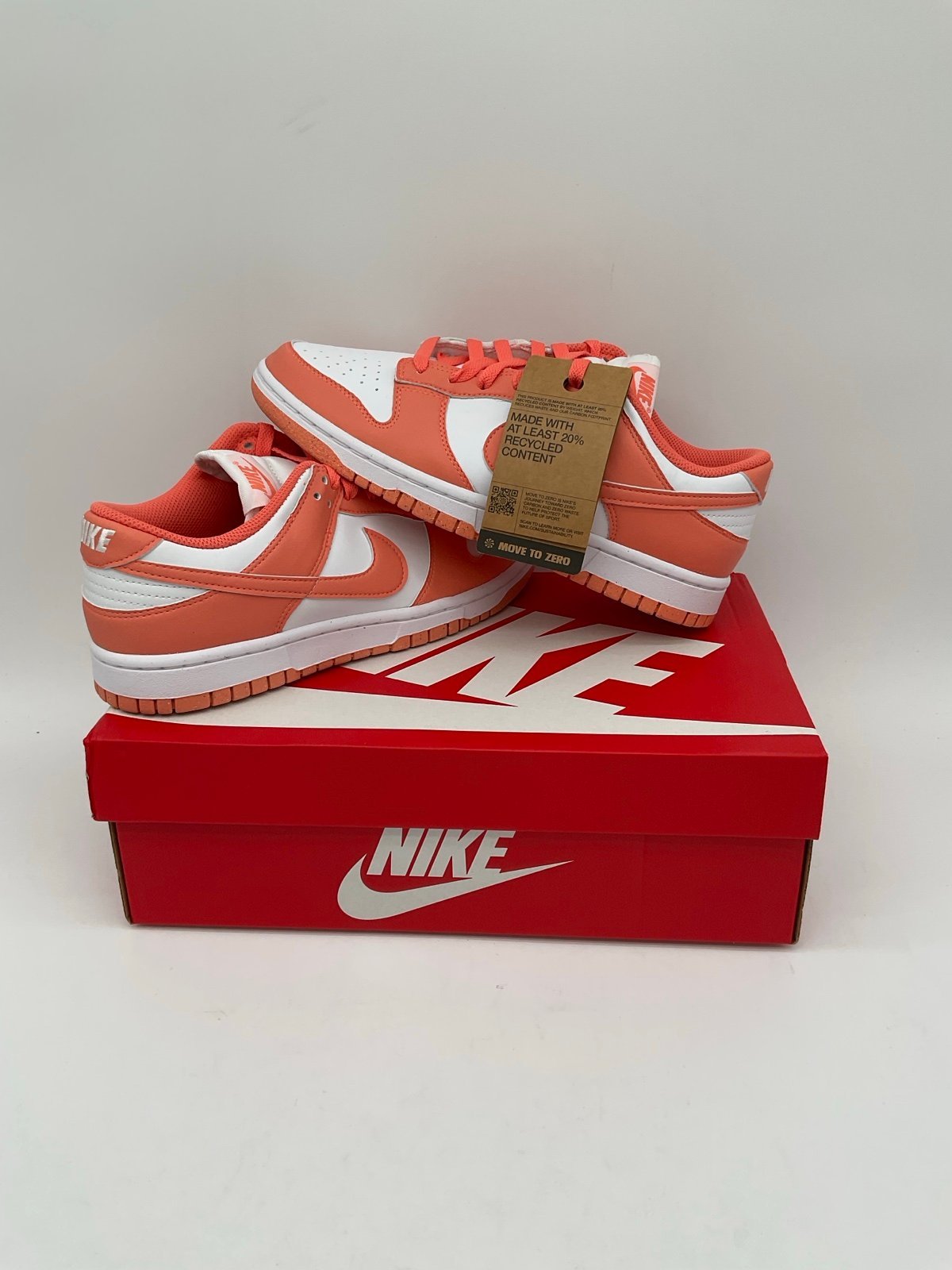 Nike Dunk Low Next Nature -Light Wild Mango Women’s Size 9.5 New In Box