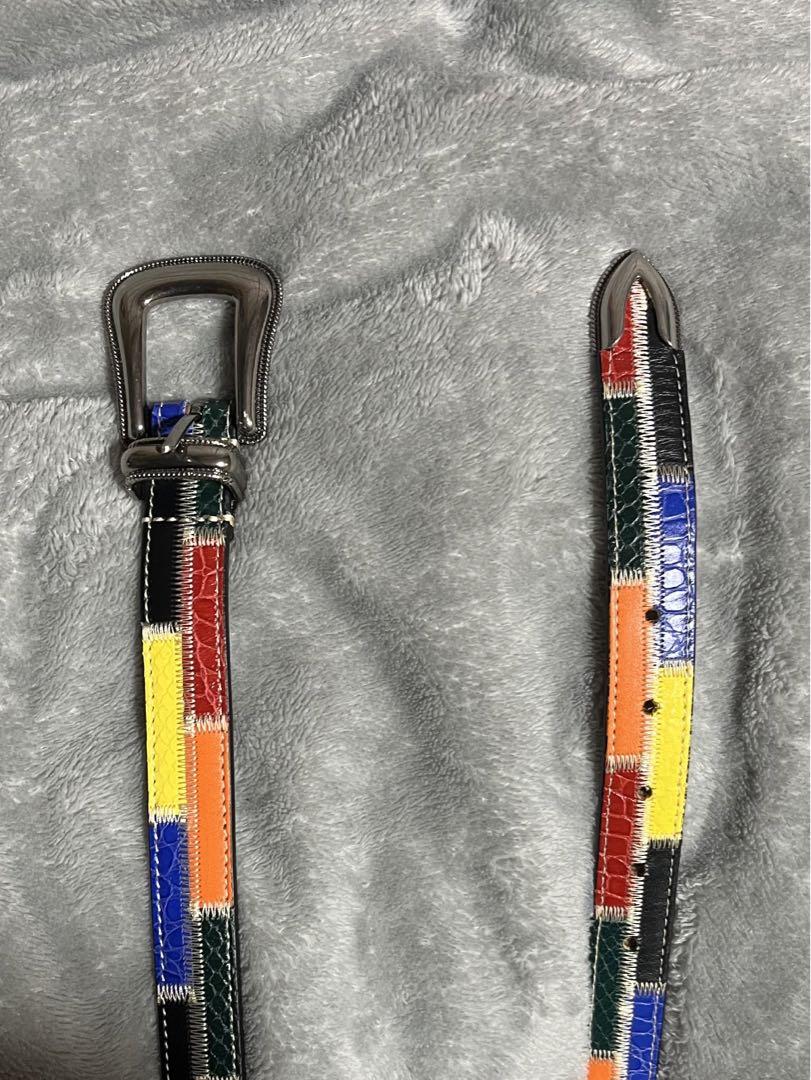 Supreme Patchwork Ranger Belt