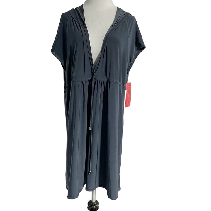 NEW Magicsuit Large Cover Up Swimwear Slimming Flattering Beach Vacation Hoodie