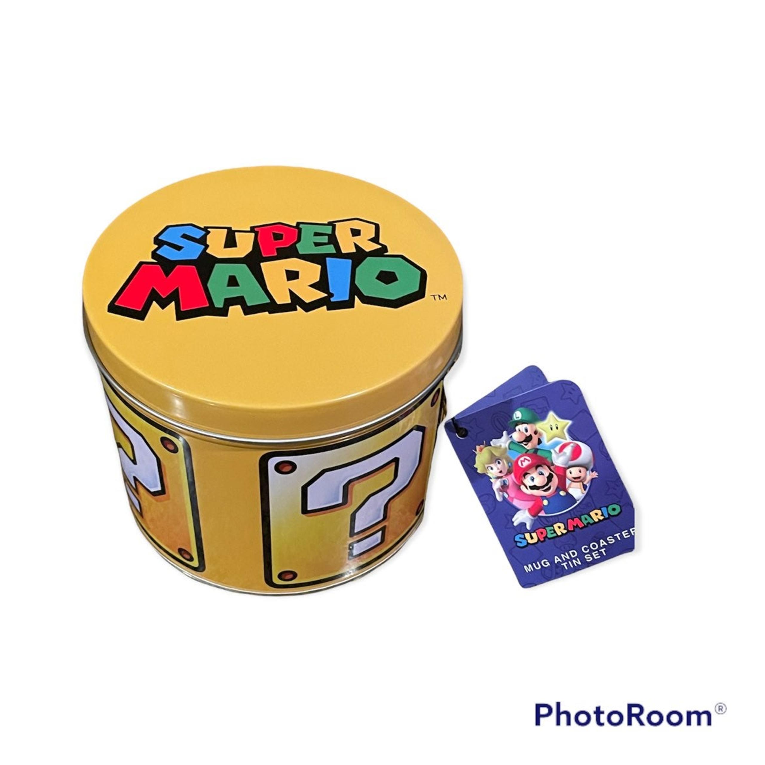 Super Mario Mug and Coaster Tin Set