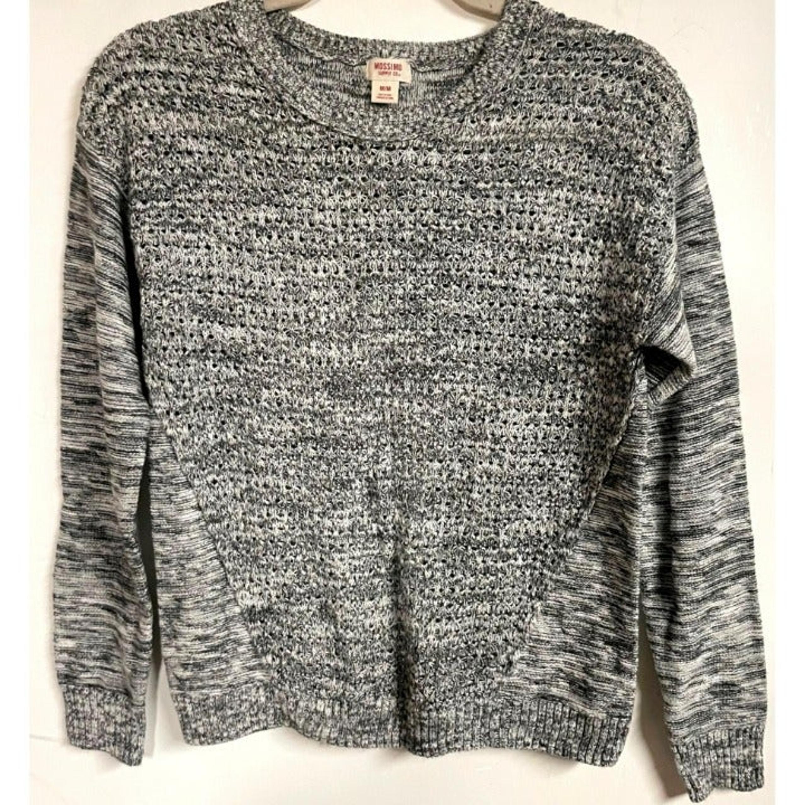 Mossimo Grey Y2K sweater women’s medium long sleeve vintage Y2K warm soft