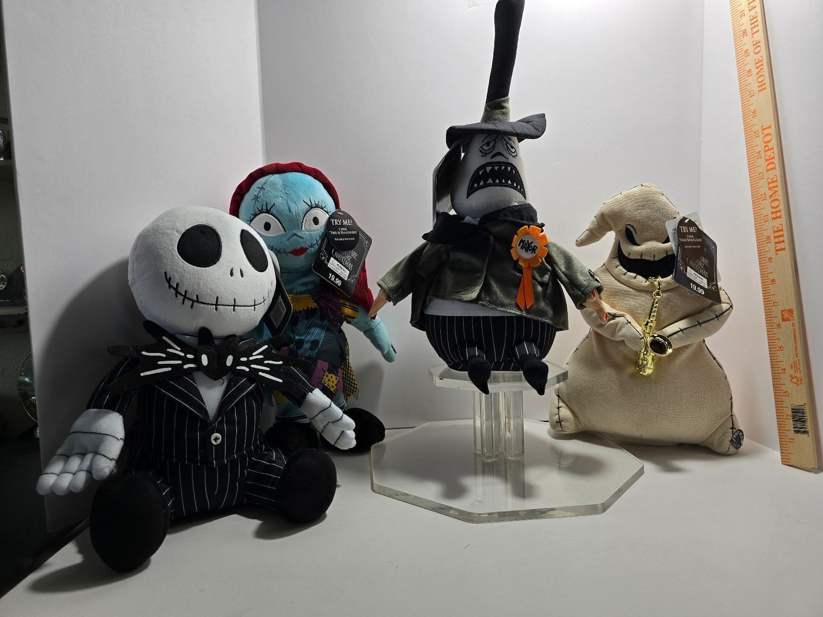 Nightmare Before Christmas Animated Plush Toys