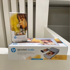 Sprocket studio photo printer with Photo Paper included