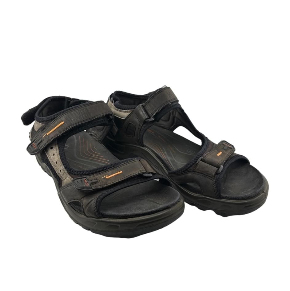 Men's Ecco Sandals Size 44 (10-10.5) Brown