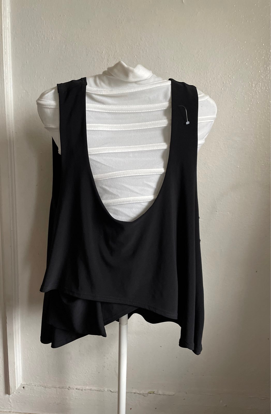 Sympli Crop Smock Top Sz 12