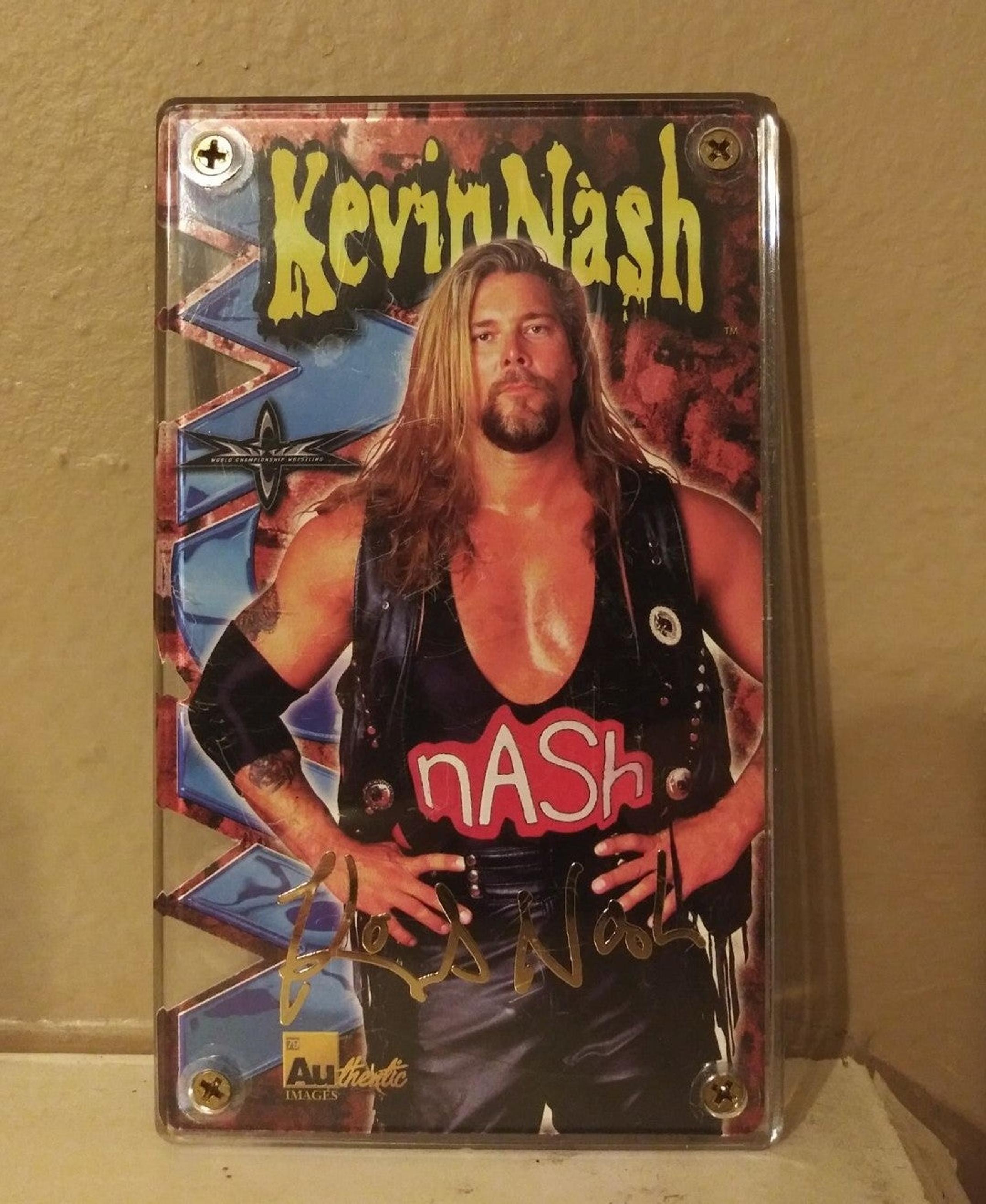 Kevin Nash WCW Gold Signature card WWE