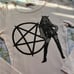 - rare hysteric glamour devil girl & pentagram long sleeve - y2k / 2000’s -