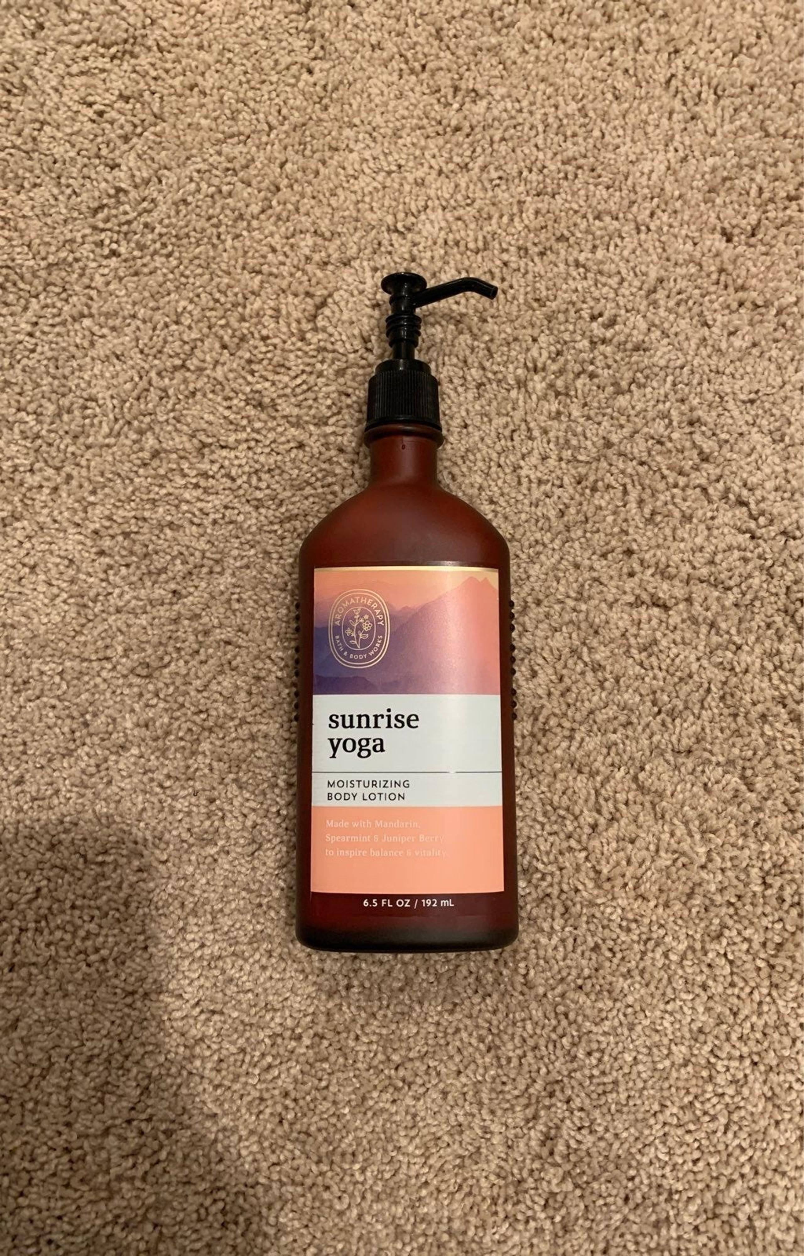 Aromatherapy lotion