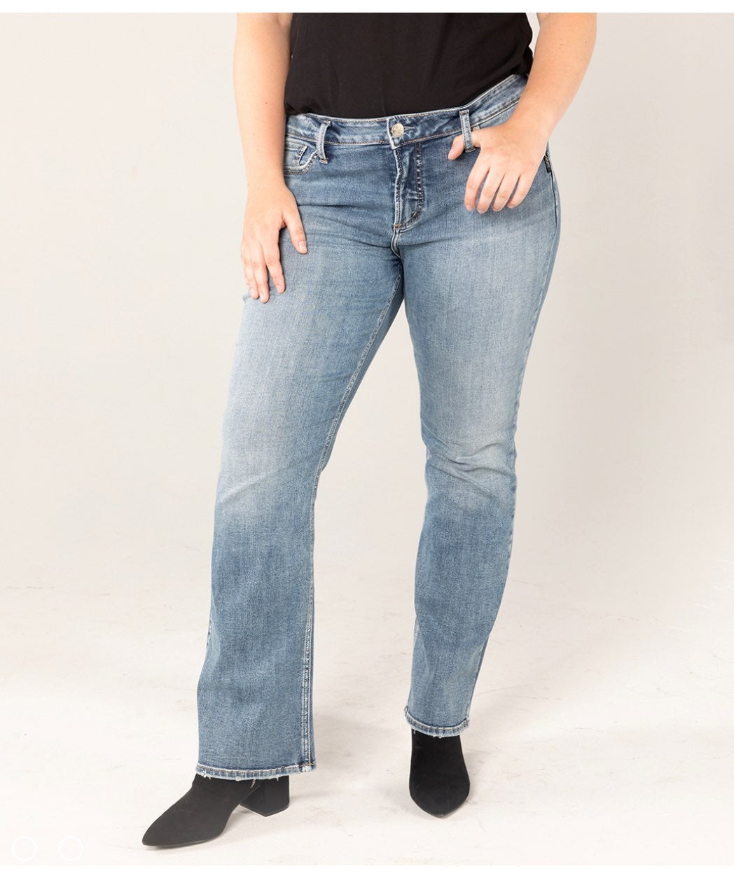 Silver bootcut jeans /Brand New With Tag