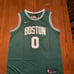 Boston Celtics Jayson Tatum #0 2XL Men's Green NBA Swingman Jersey Icon Edition