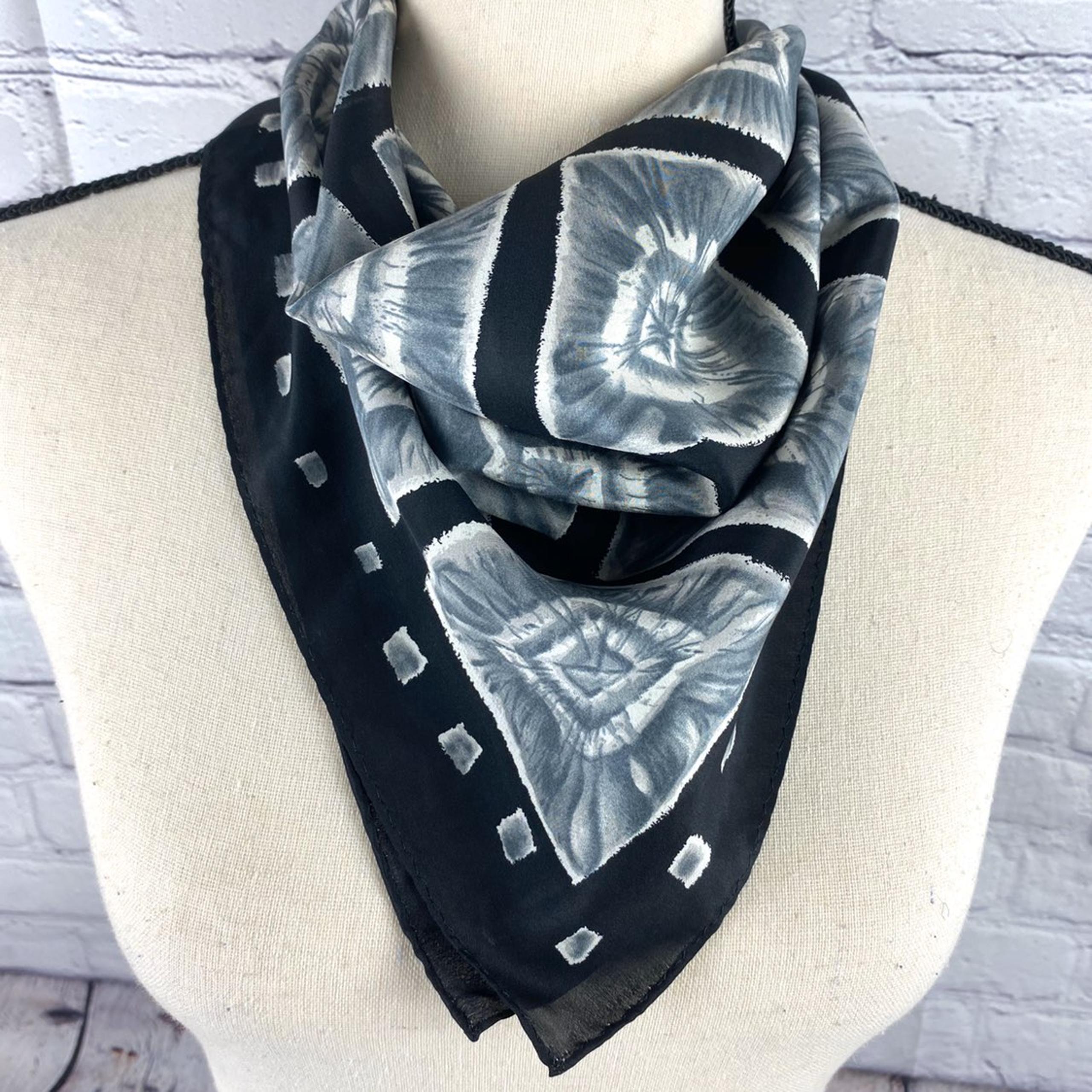 Casual corner 100% silk scarf