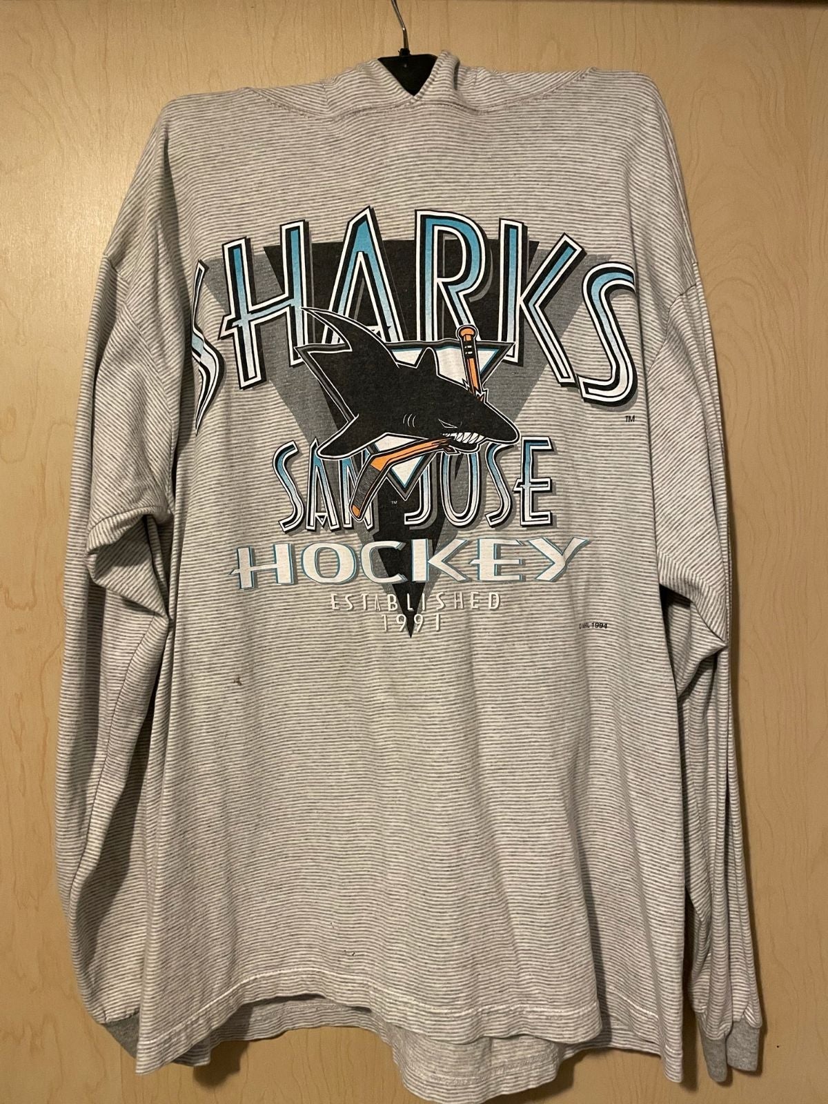 Sharks hooded long sleeve