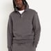 NWT OLD NAVY Quarter-Snap Quilted Fleece Sweatshirt Color: PANTHER SIZE MEDIUM P