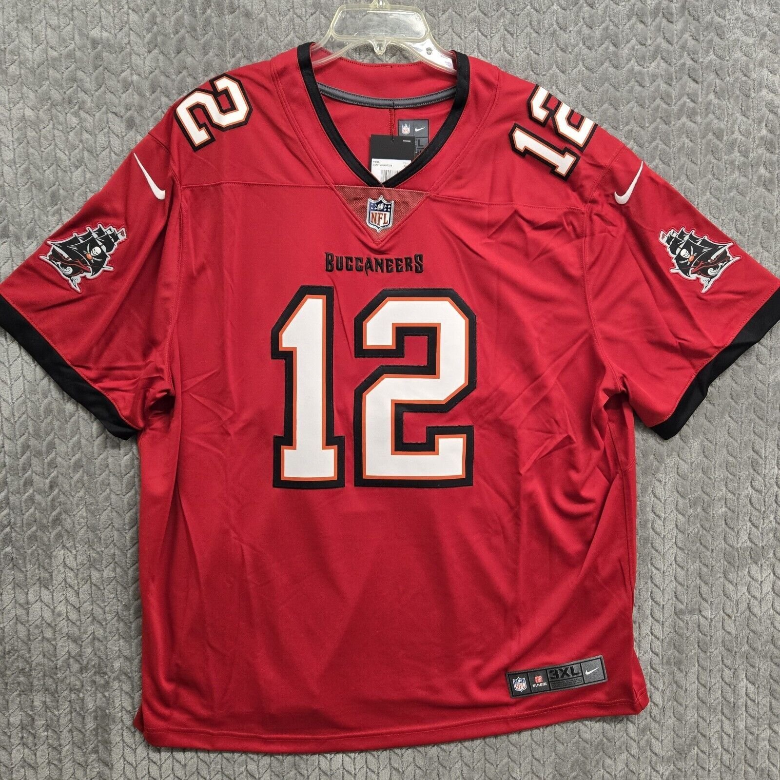 Nike Tampa Bay Buccaneers Tom Brady Vapor Limited Jersey Mens Size 3XL* Red NWT