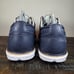 Cuater The Legend Travis Mathew Mens Size 8 Golf Shoes Spikes Blue Navy Leather