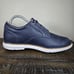 Cuater The Legend Travis Mathew Mens Size 8 Golf Shoes Spikes Blue Navy Leather