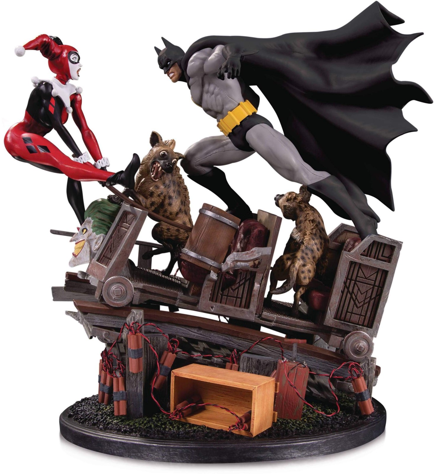 DC Collectibles Batman vs. Harley Quinn Battle Statue