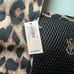 Victoria's Secret Black and Leopard Print Mesh Tote Bag