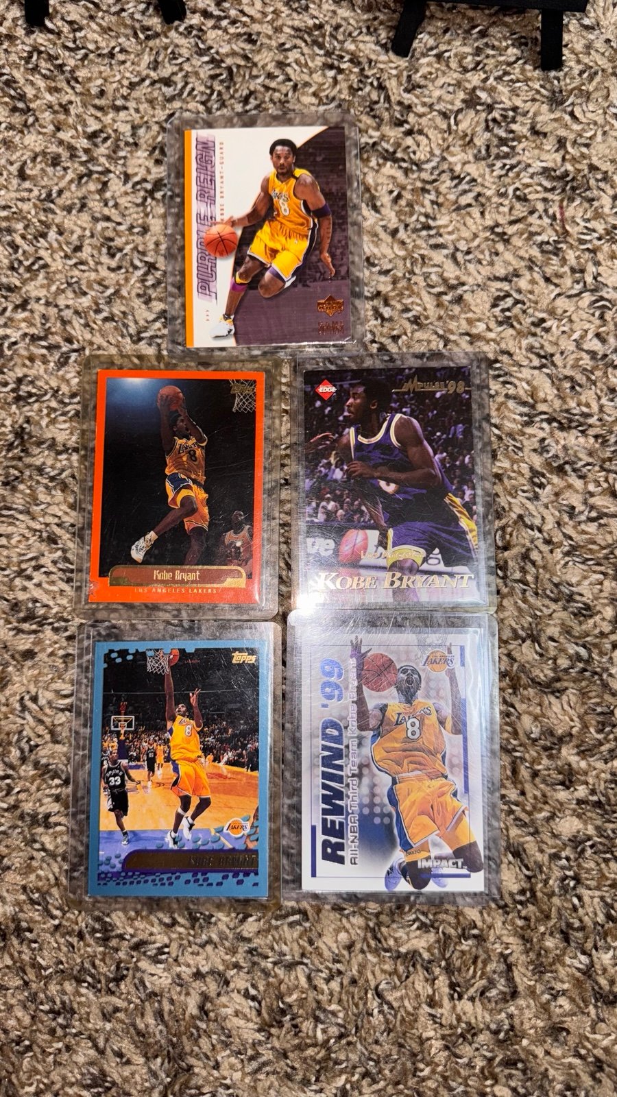 Basketball Trading Cards Kobe Bryant & Lakers binder