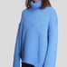 Samsoe Samsoe 296 Mollie Wool Alpaca Turtleneck Sweater Lichen Blue Women's S/M