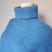 Samsoe Samsoe 296 Mollie Wool Alpaca Turtleneck Sweater Lichen Blue Women's S/M