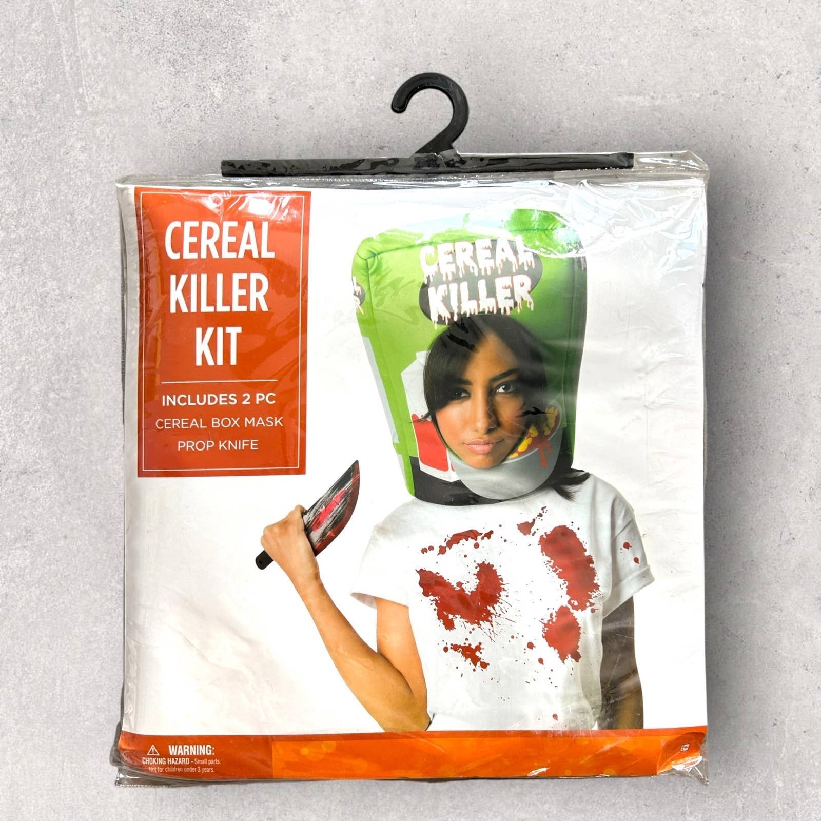 Adult Cereal Killer Kit Halloween Costume | One Size | NWTs