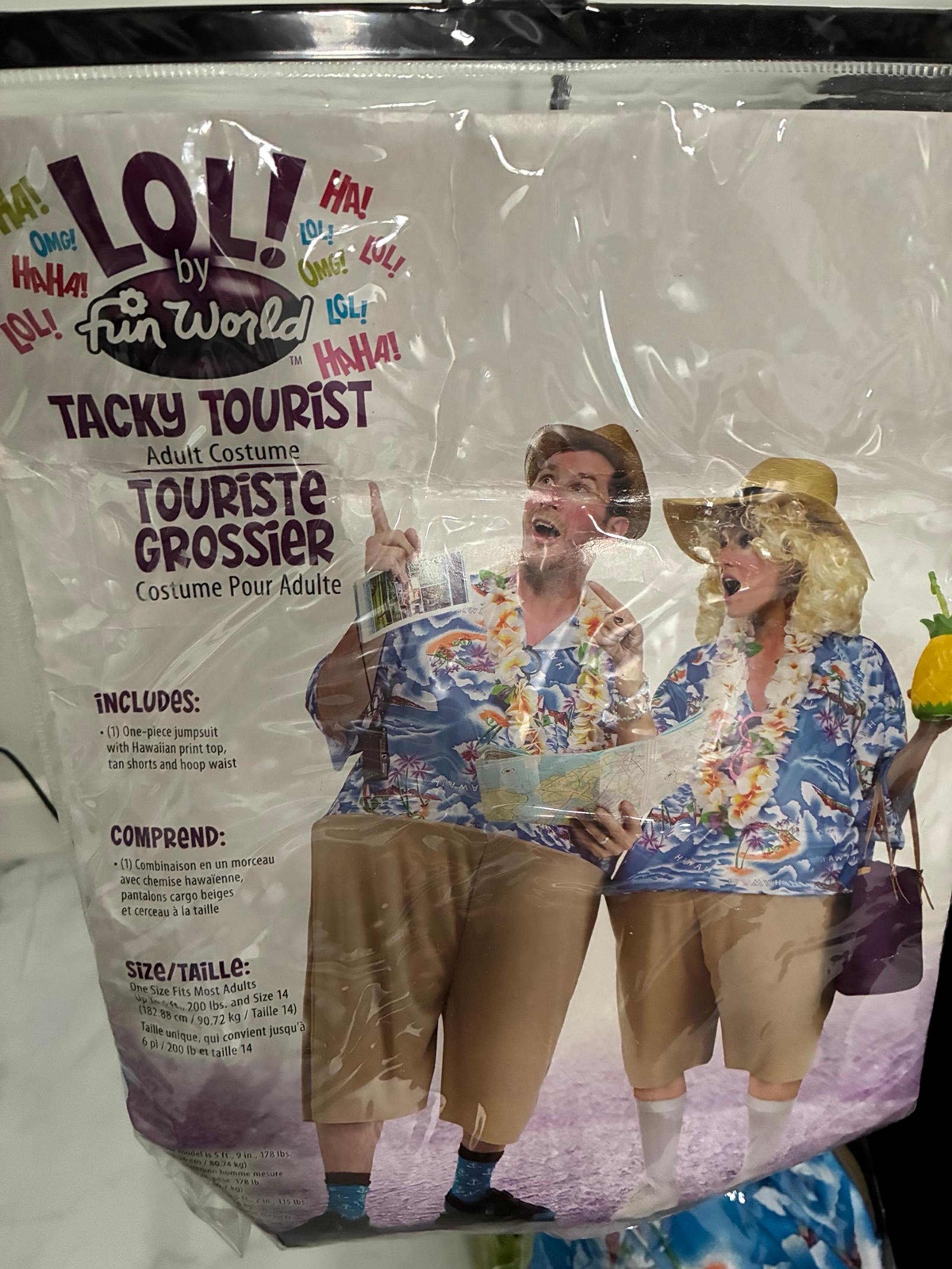 Tourist Tacky outfit