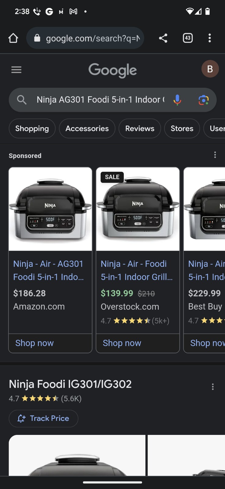 Ninja air fryer