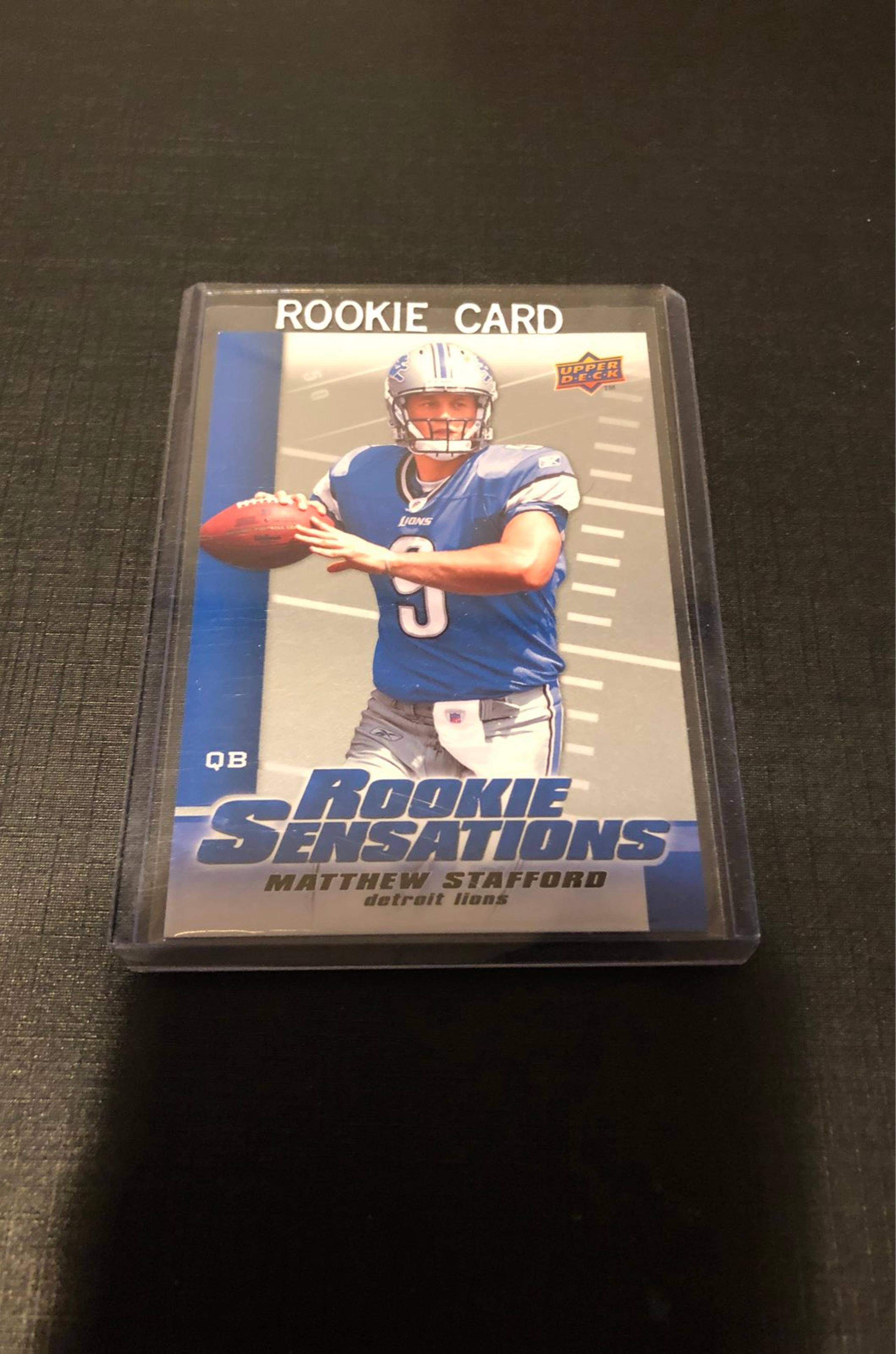 2009 Upper Deck Matthew Stafford Rookie