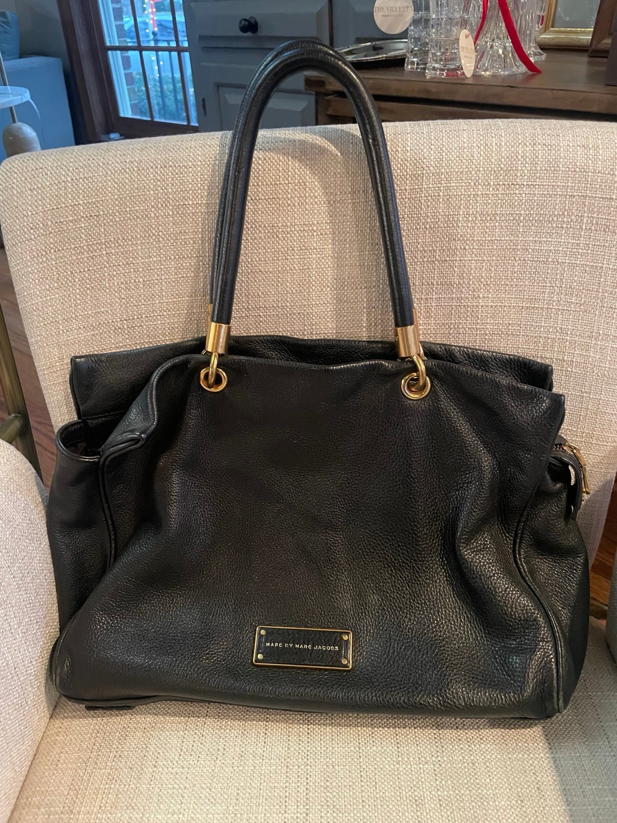 Black Marc Jacob’s Leather Handbag