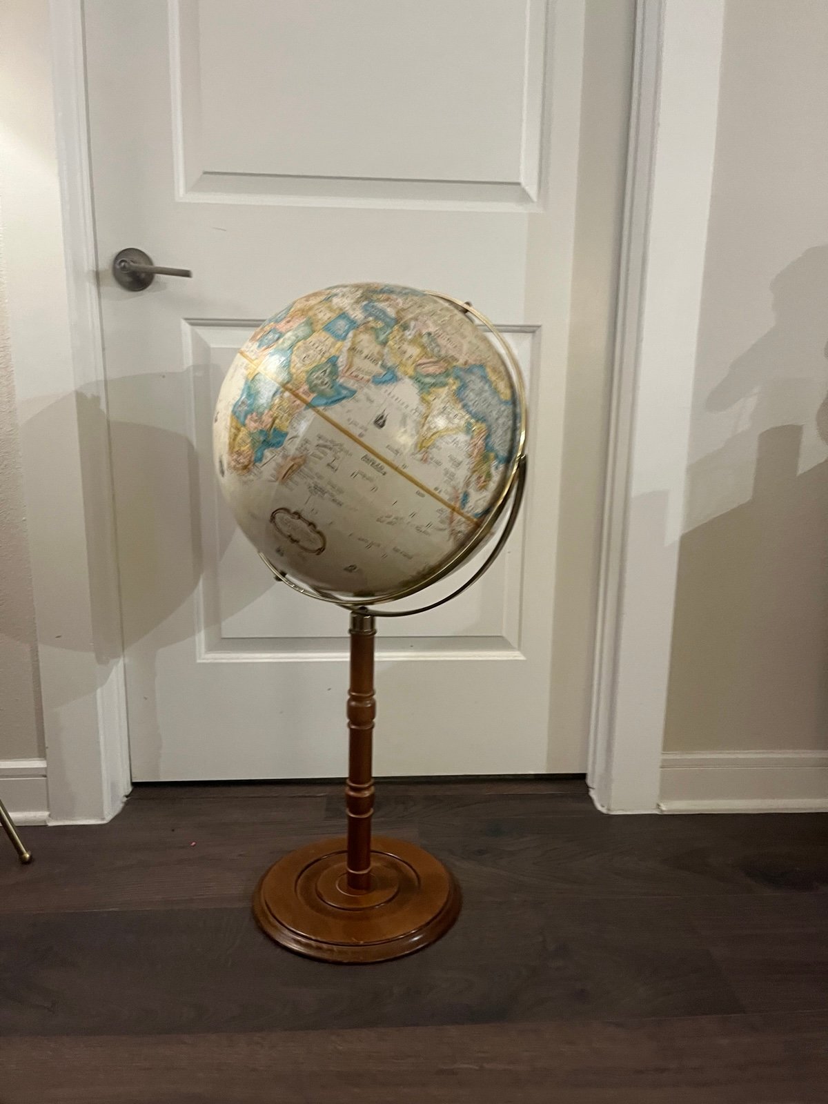 Floor Standing Antique Globe