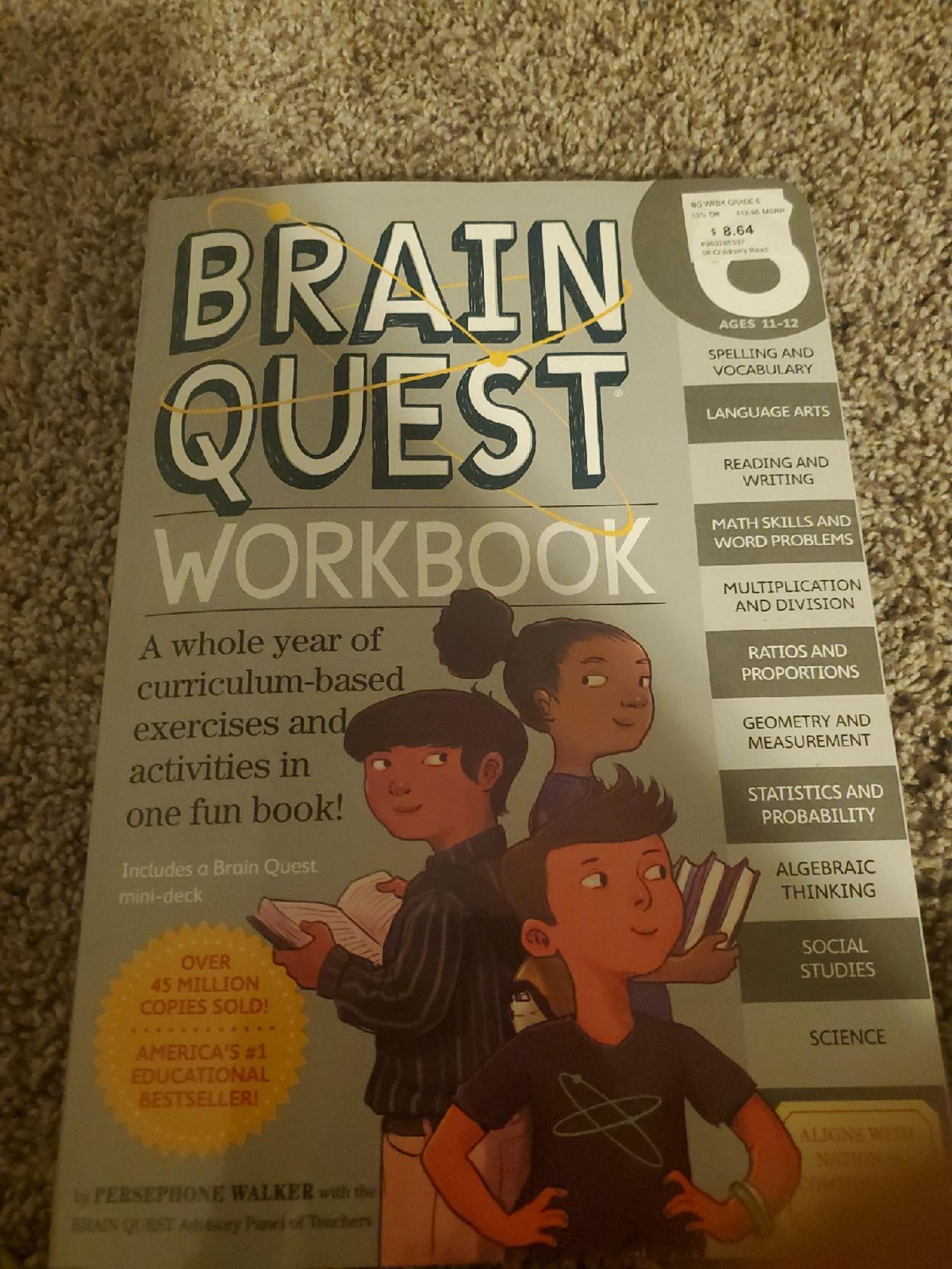 Brain Quest Workbook Grade