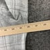 Faherty The Legend Sweater Men 2XL Gray Plaid Flannel Shacket Shirt Soft Layer