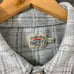 Faherty The Legend Sweater Men 2XL Gray Plaid Flannel Shacket Shirt Soft Layer